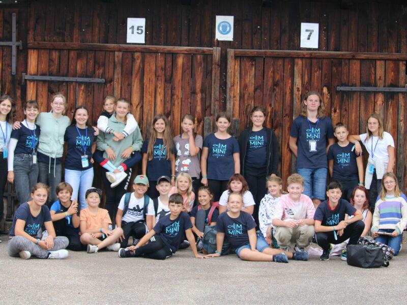 Minis beim Ministrantentag